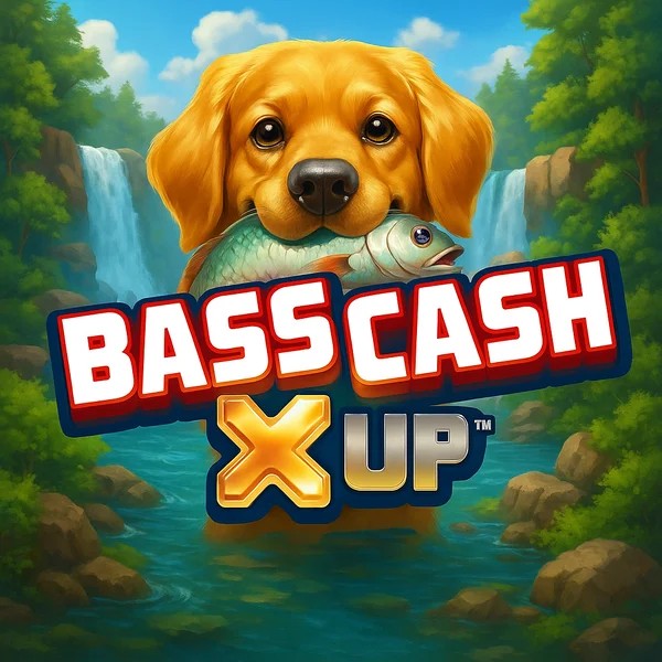 Bass Cash X UP logo by Alchemy Gaming at SlotsGem CasinoBass Cash X UP