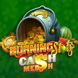 Logo of Burning Slots Cash Mesh from BF Games at SlotsGem Casino