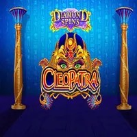 Logo of Diamond Spins Cleopatra from IGT at SlotsGem Casino