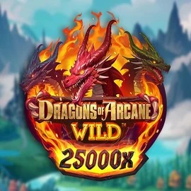 Dragons of Arcane Wild logo by Foxium at SlotsGem CasinoDragons of Arcane Wild