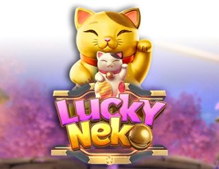 Logo of Lucky Neko from PG Soft at SlotsGem Casino