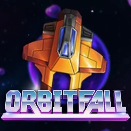 Orbitfall slot logo by ELK Studios at SlotsGem CasinoOrbitfall