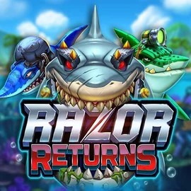 Logo of Razor Returns from Push Gaming at SlotsGem Casino