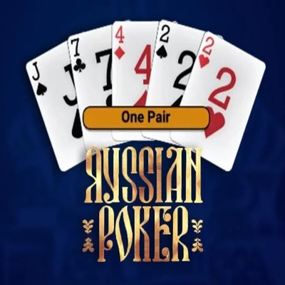 Russian Poker logo by OneTouch Games at SlotsGem CasinoRussian Poker