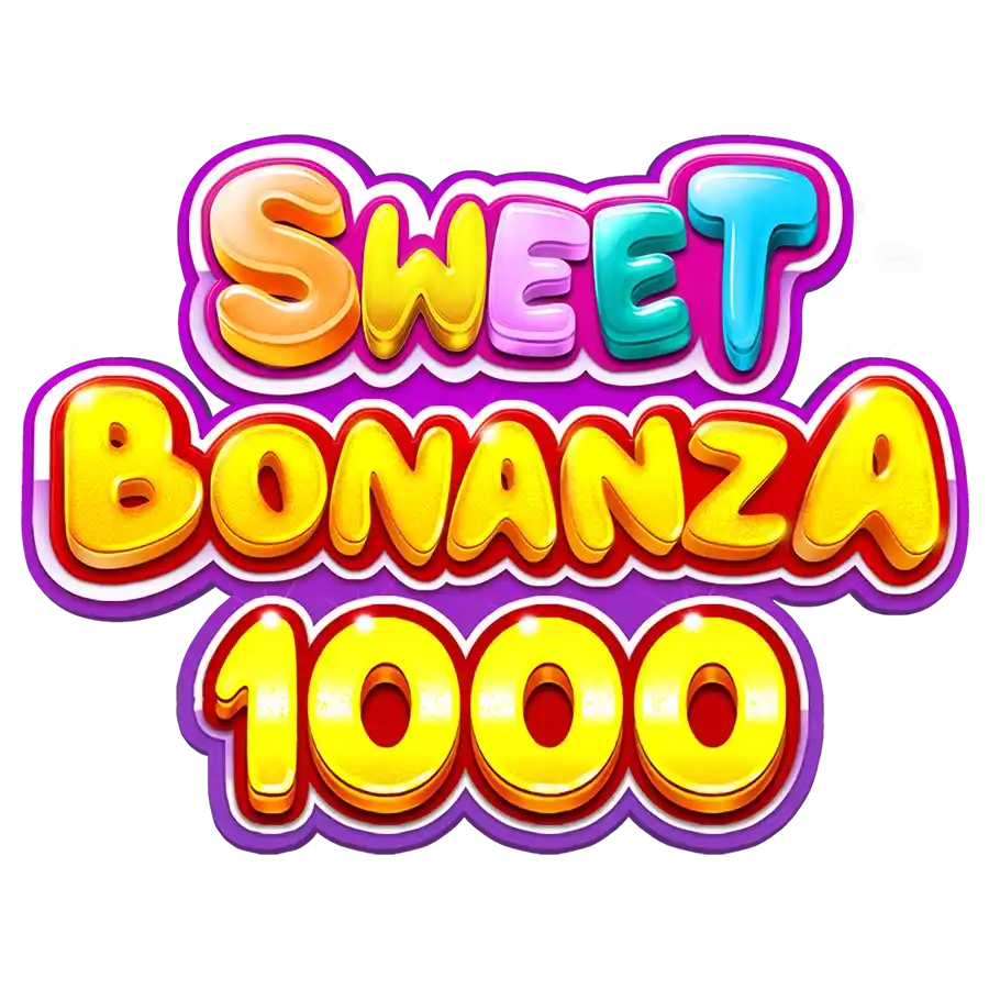Sweet Bonanza 1000 slot logo by Pragmatic Play at SlotsGem CasinoSweet Bonanza 1000