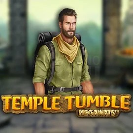 Temple Tumble Megaways logo by Relax Gaming at SlotsGem CasinoTemple Tumble Megaways